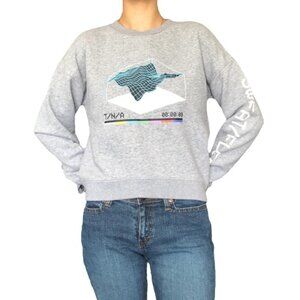 Aritzia TNA Graphic Sweatshirt 2XS